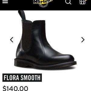 Dr. Martens flora black size 7-71/2